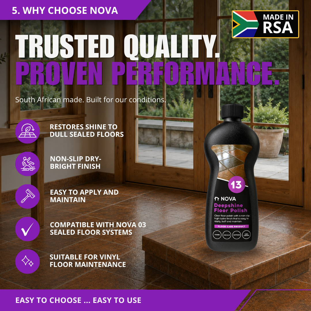 Nova 13 Deepshine Floor Polish - Image 5