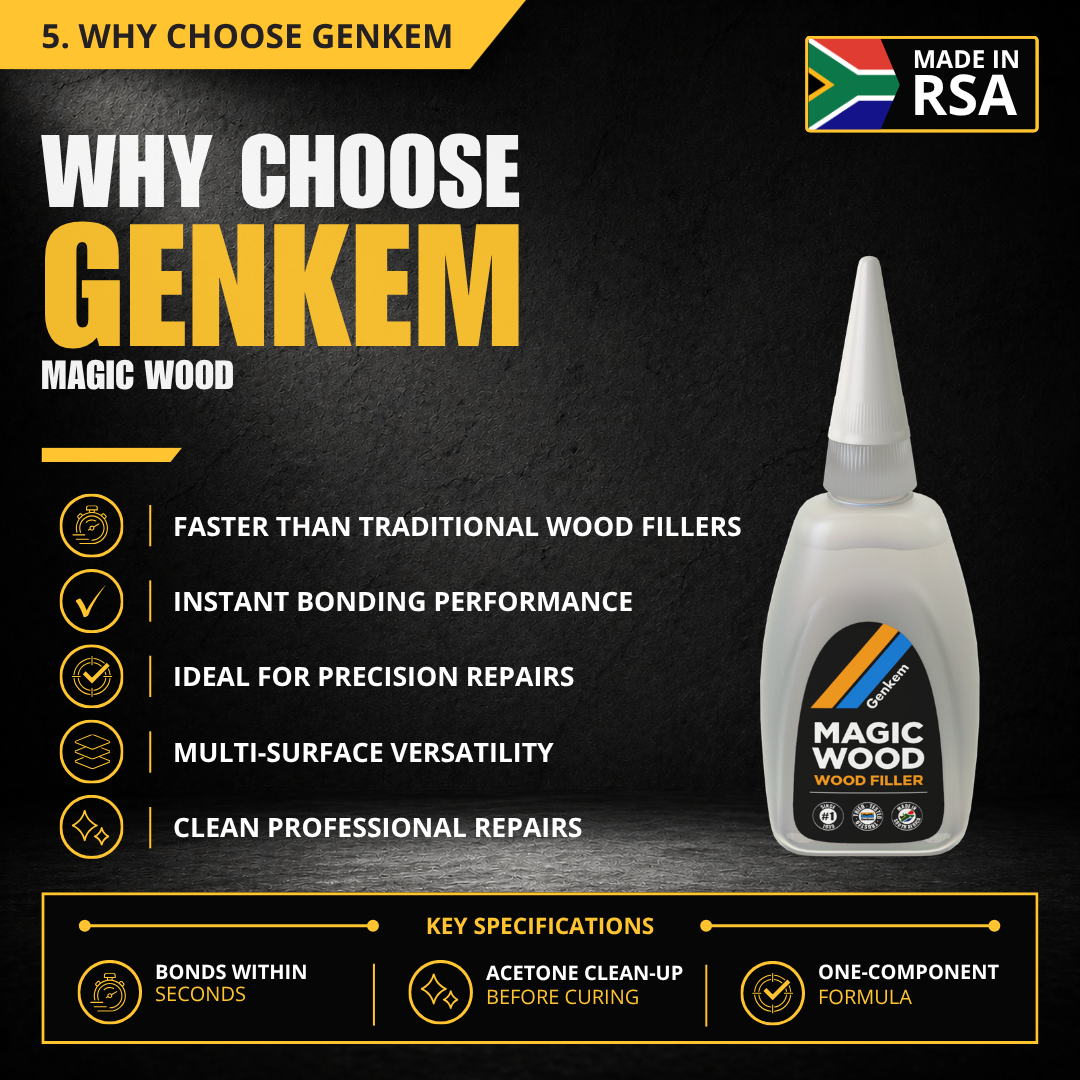 Genkem Magic Wood Instant Adhesive - Image 5